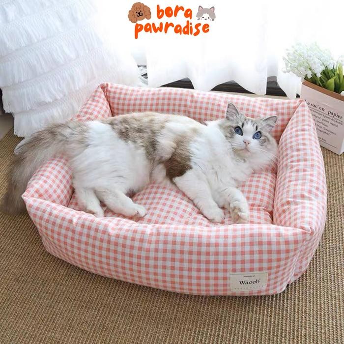 PREMIUM Kasur Kucing Jumbo / Kasur Anjing Besar Jumbo / Tempat Tidur Kucing / Tempat Tidur Anjing /