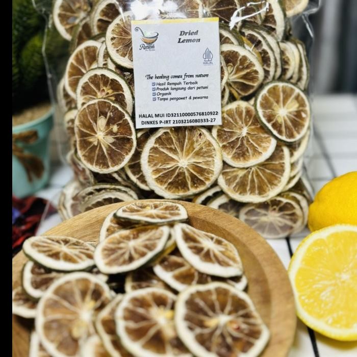 

PREMIUM Lemon Kering Iris 100 Gram - Dried Lemon Slice