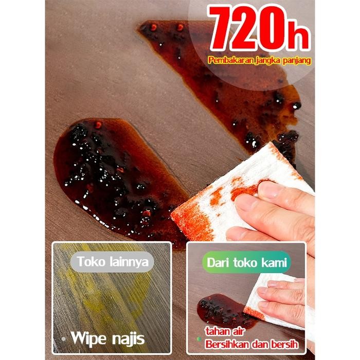 PREMIUM Ukuran yang disesuaikan tersediatebal 2.5mm Taplak Meja Transparan Bahan Mika Plastik Taplak