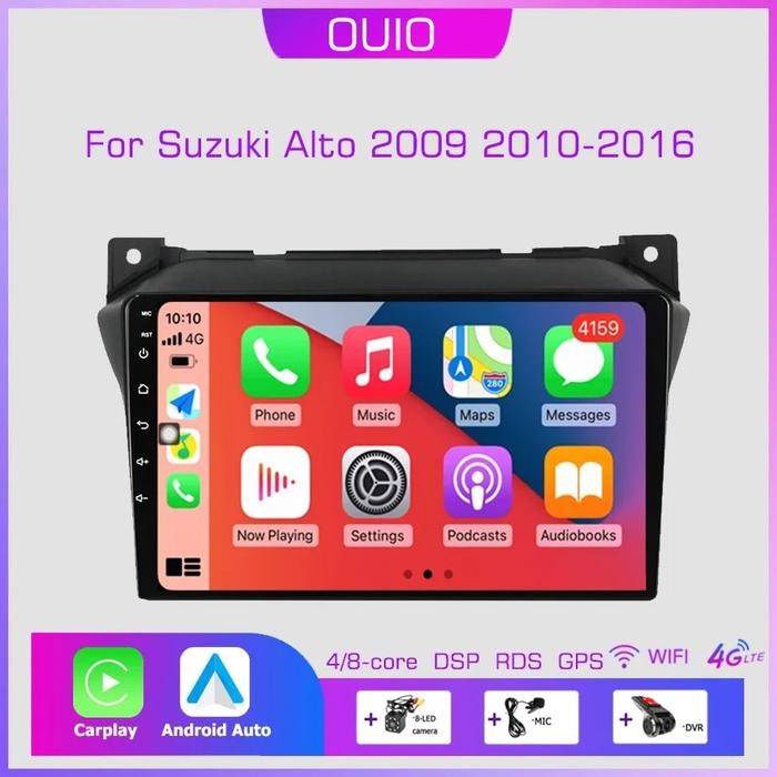 2din Android10 Car Radio Multimedia Player Carplay Auto GPS