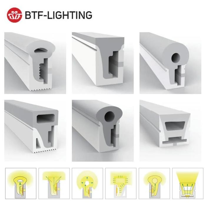 SK6812RGBW LED Neon Rope Tube WS2811 WS2812B WS2813 Flexible LED