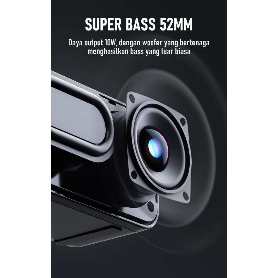 Robot Rb520 Portable Bluetooth Speaker 10W Subwoofer (New Rb220 Rb420)