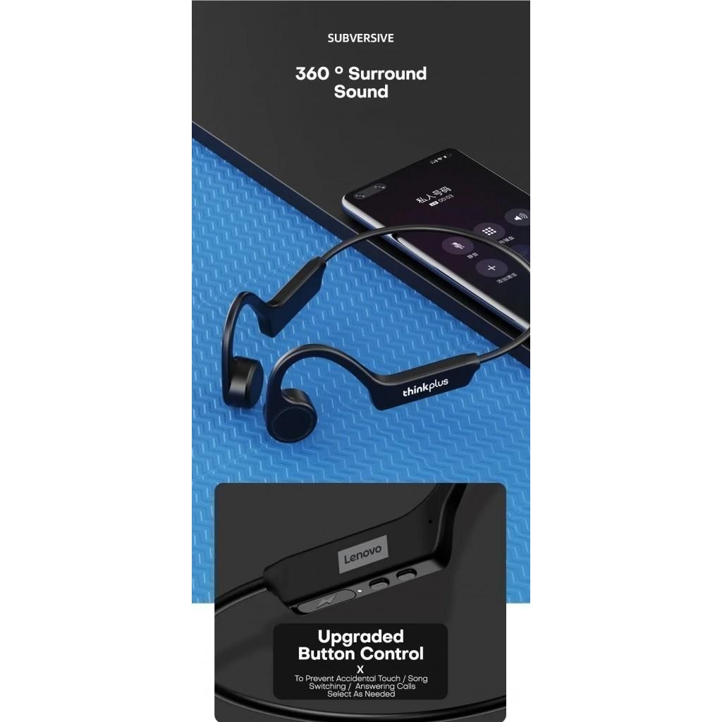 Lenovo Thinkplus X4 - Bone Conduction Bluetooth 5.0 Earphone