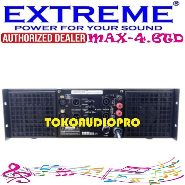 Power Extreme Max4.6Td Power Amplifier Extreme Max-46Td