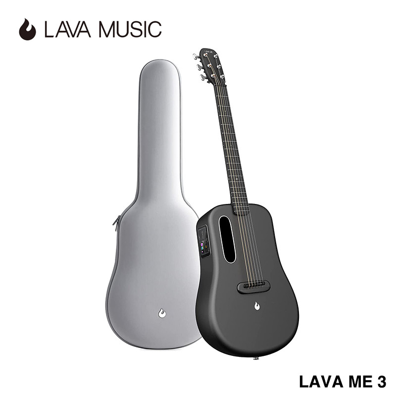 LAVA ME 3 Smartguitar, Carbon Fiber Acoustic Guitar with Tuner,