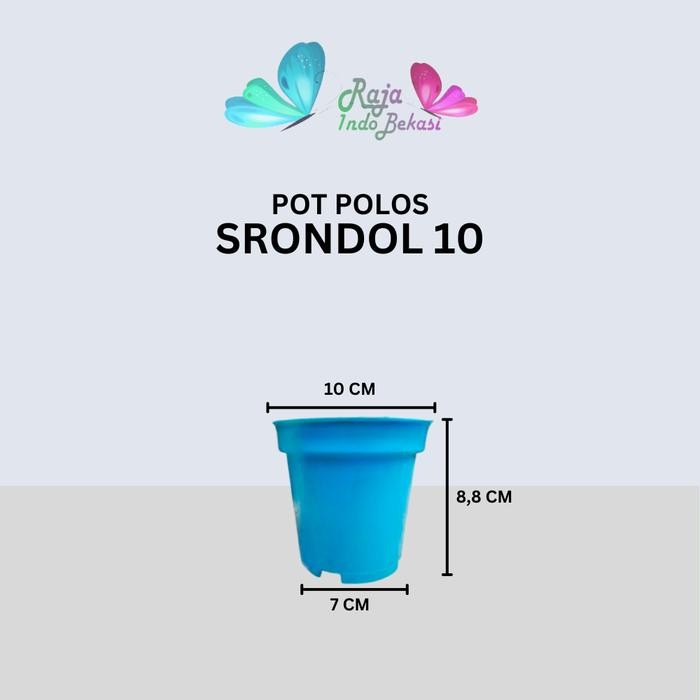 [Sp] Lusinan Pot 10 Hitam Putih Pink Hijau Orange Biru Kuning Warna Warni Isi 12 Pcs Termurah Grosir