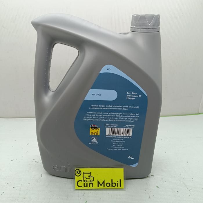 Oli Mesin Agip Bensin Sae 20W-50 Power Hd 4L