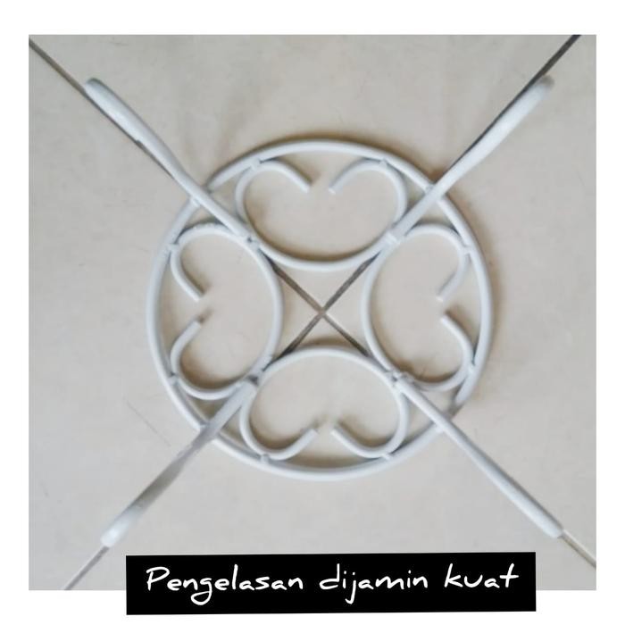 Terlaris- Rak Besi Pot Bunga / Tatakan Besi Pot Bunga / Rak Besi Tanaman