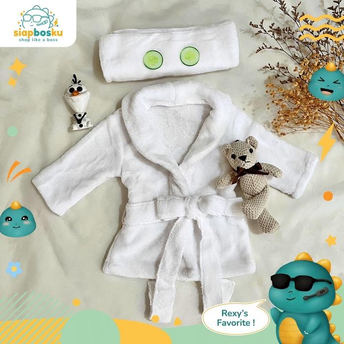TERLARIS KIMONO HANDUK BAYI BARU LAHIR DAN MASKER TIMUN / KIMONO TOWEL NEW BORN BABY