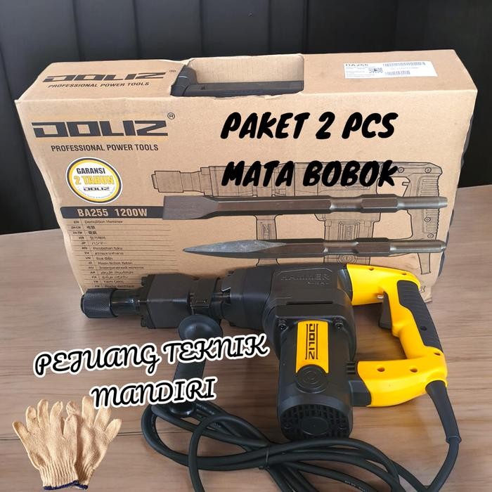 MESIN BOR BOBOK TEMBOK DOLIZ BA255 / DEMOLITION HAMMER DOLIZ BA 255