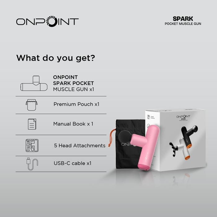 Onpoint Spark Pocket Muscle - Pink