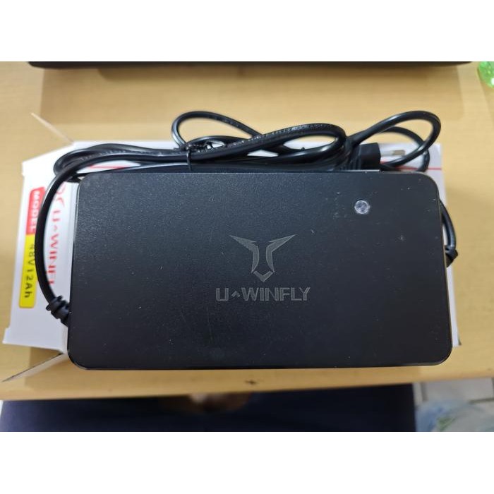 Terlaris (ORI) Charger Sepeda Listrik UWINFLY Original 48V 12Ah - Charger Aki Sepeda Listrik - Casan