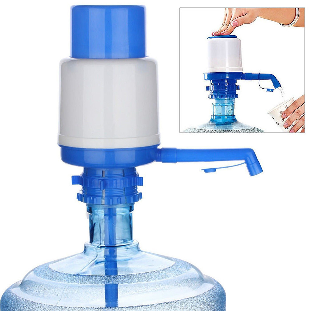 IMPORT Water Bottles Pump Manual Hand Pressure Drinking Fountain Pressure Pump Water Press Pump with