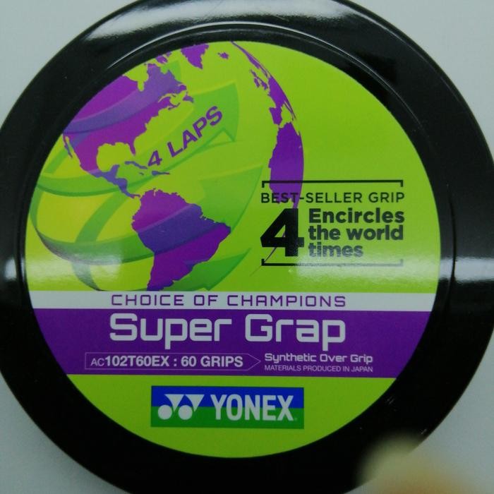 Grip Karet Yonex Original Asli Tipis Bagus Pegangan Raket Murah Ori