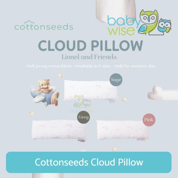 TERBARU Cottonseeds Cloud Pillow - Bantal Guling Anak Bayi