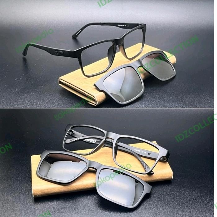 Frame Kacamata Clip On OX 8008 Kacamata Pria Kacamata Polarized
