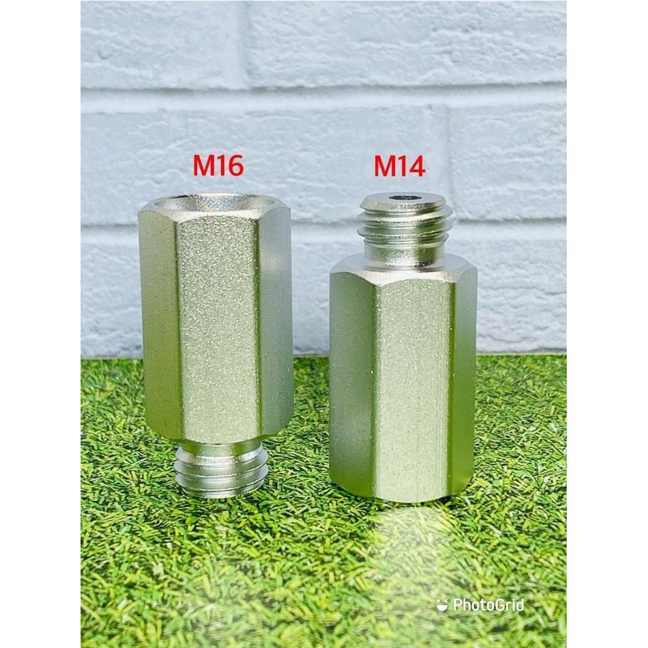 Extender Bolt ADAPTOR/Baut Sambung Mesin Poles/Baut ADAPTOR M16 to M14
