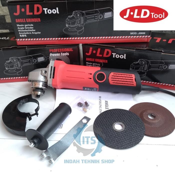 Promo Mesin Gerinda Listrik Jld J0806 Variable Speed Angle Grinder