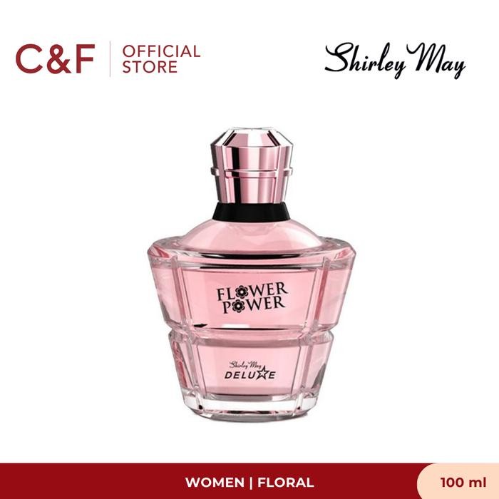Shirley May Deluxe Flower Power Edt 100 Ml - Perfume / Parfum Wanita