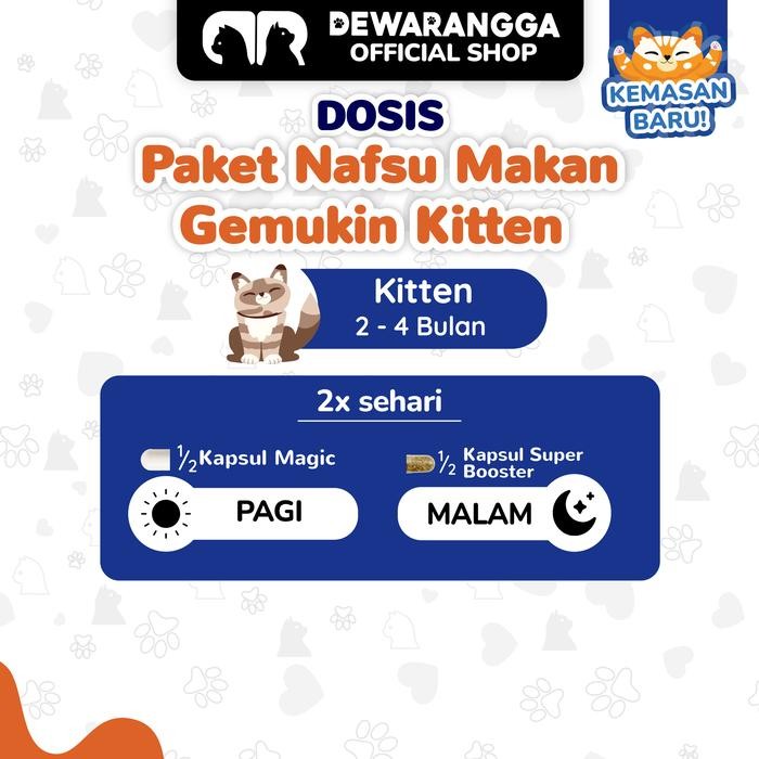 VITAMIN ANAK KUCING DEWARANGGA - VITAMIN PENGGEMUK KUCING KITTEN