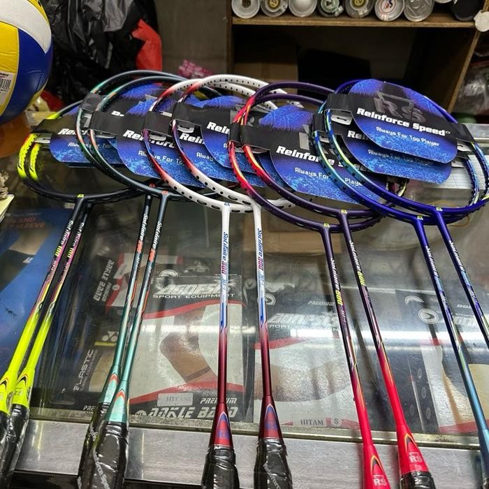 RAKET BADMINTON RS SOLITAIRE 100 200 300 500 600 BATANGAN