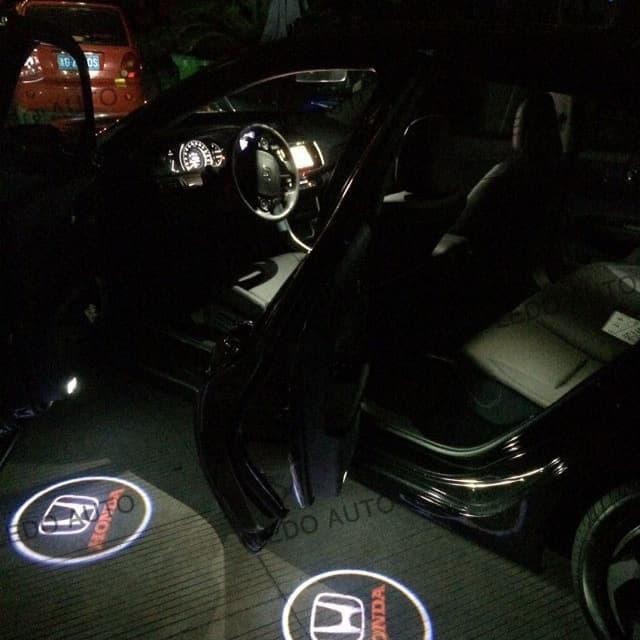 Led Logo Honda Pintu Mobil / Led Logo Welcome Light Honda Car Door