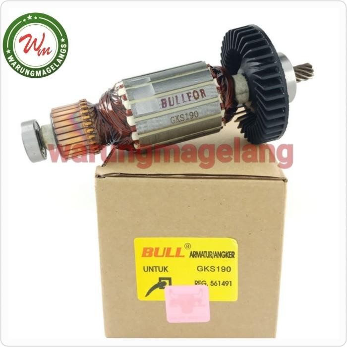 Armature Angker Bull For Bosch Gks190 Old Bodi Besar Gks165 Gks 165