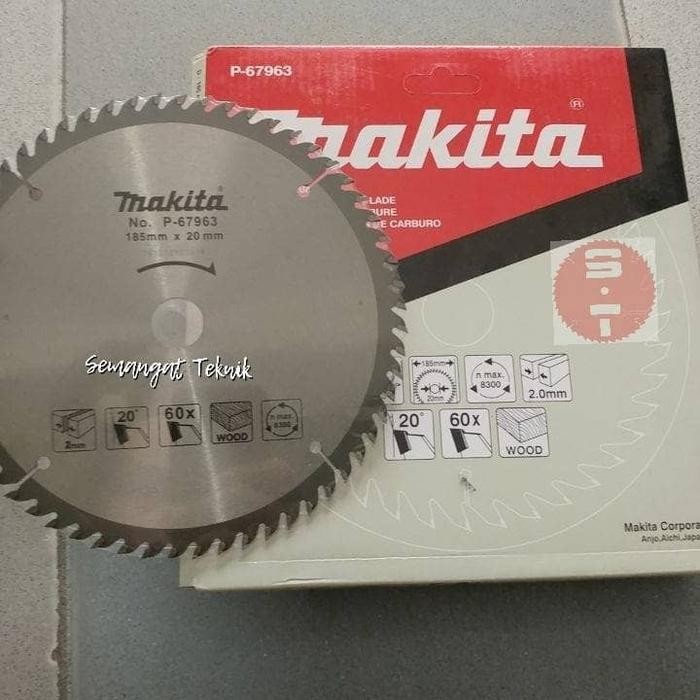 Pisau Gergaji Circular Saw Blade 7" X 60T Gigi Makita