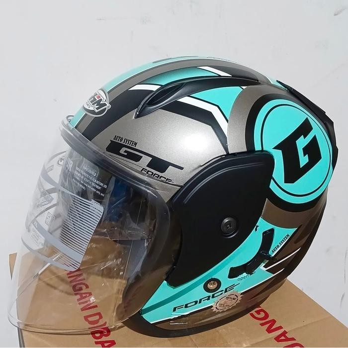Helm Dewasa Double Visor Ghm Revo G Force Tosca Sni Terlaris Termurah