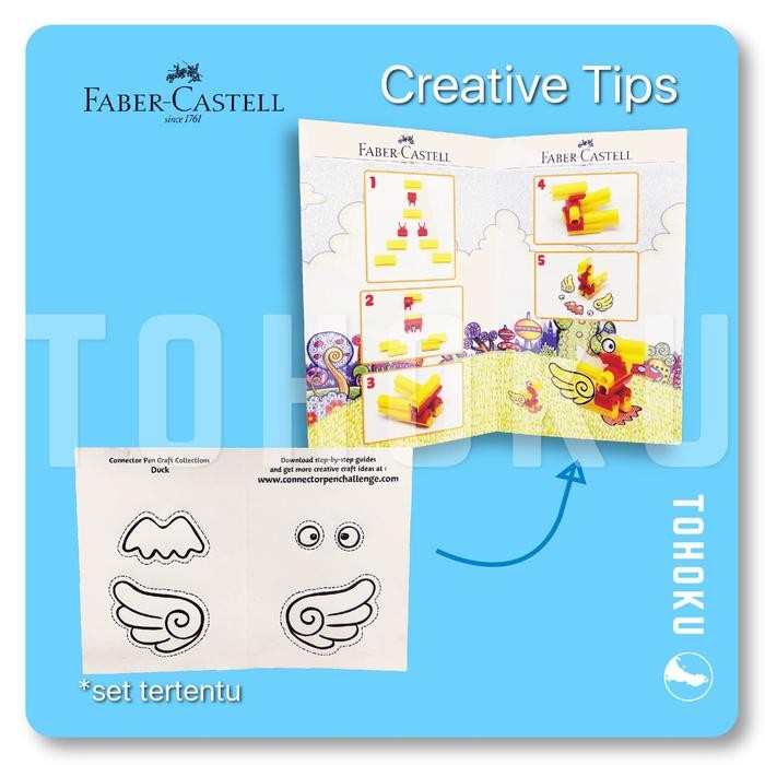 

Spidol 80 Warna - Faber Castell Connector Pen 80