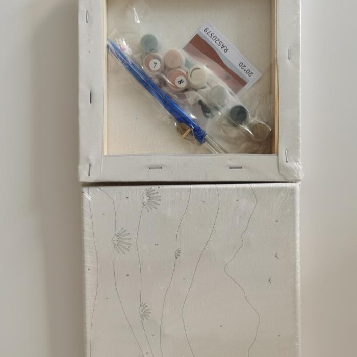 

SALE TERBARU CANVAS PAINT BY NUMBER KIT OIL PAINTING KIT DIY LUKISAN KANVAS 20 X 20 CM DIGITAL OIL