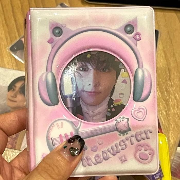 

SALE PROMO ALBUM FOTO KUCING MUSIK ROCK 3INCH PP 40SLOTS BUKU KOLEKTE KARTU MINI KPOP IDOL PHOTOCARD