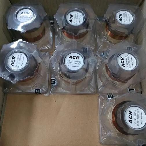 Spul Speaker Acr 15600 / 15500 Vc 15" Spool Voice Coil 15Inch Black