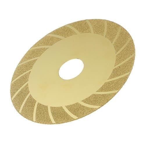 Mata Diamond Kuning Polos 100Mm 4" Batu Potong Gerinda Disc Mdk-01