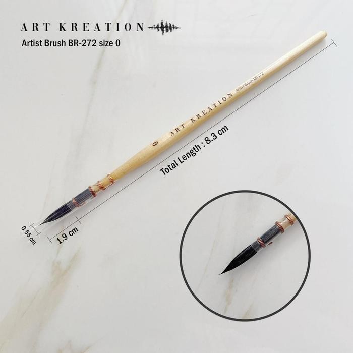 

SALE TERHOTT ART KREATION SYNTHETIC SQUIRREL BRUSH BR-272 READYY