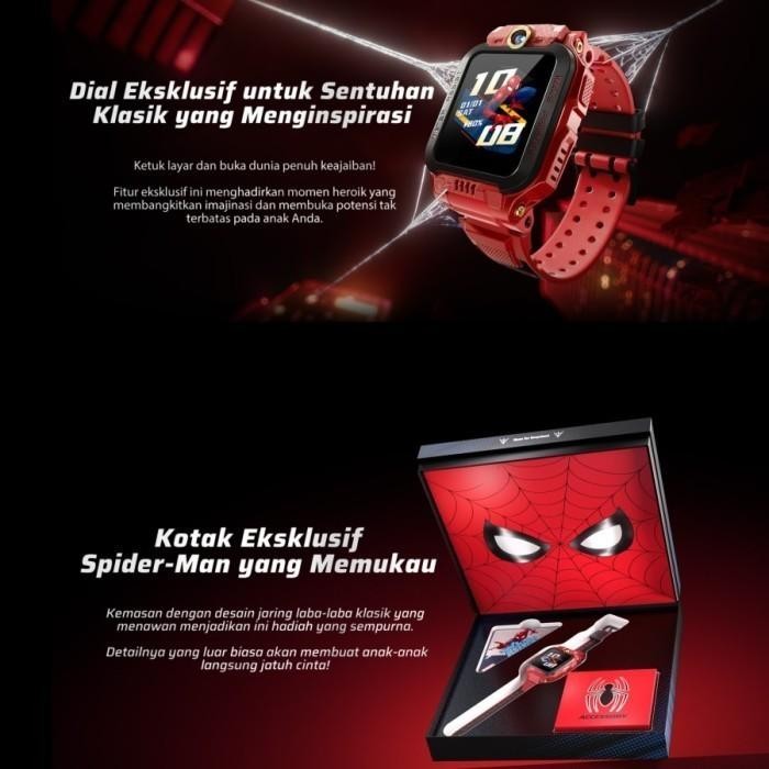 IMOO Watch Phone Z7 Spiderman Limited Edition Smartwatch Jam Tangan Pintar Anak *