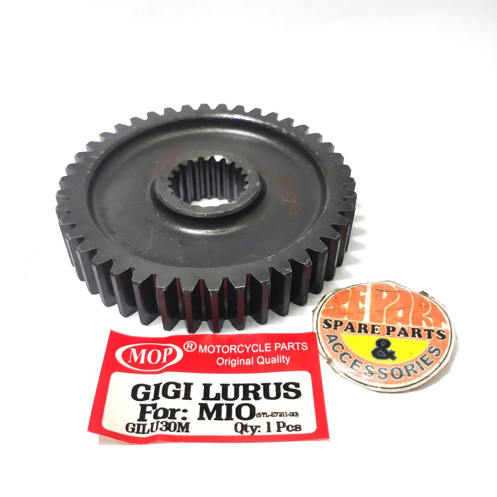 GIGI GIR BOX CVT MIO Gear RASIO Belakang 42T LURUS 5TL-E7211-00 Cvt Gear Box Gear Ratio Rear 42t Str