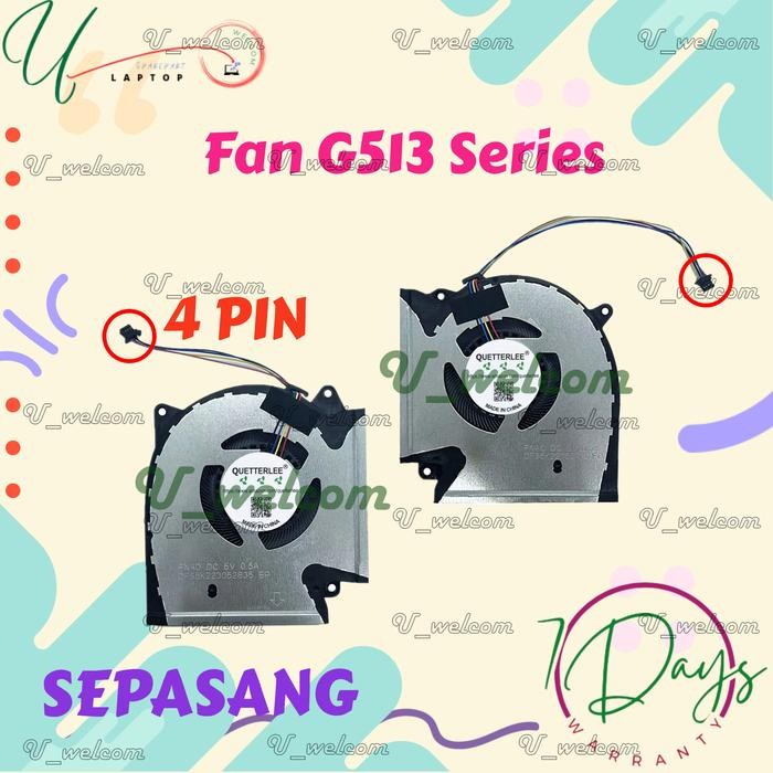 FAN Rog Strix G513 G513IC G513IE G513IH G513QC G513QE G713IC G713IE G713IH G713QC G713QE Series