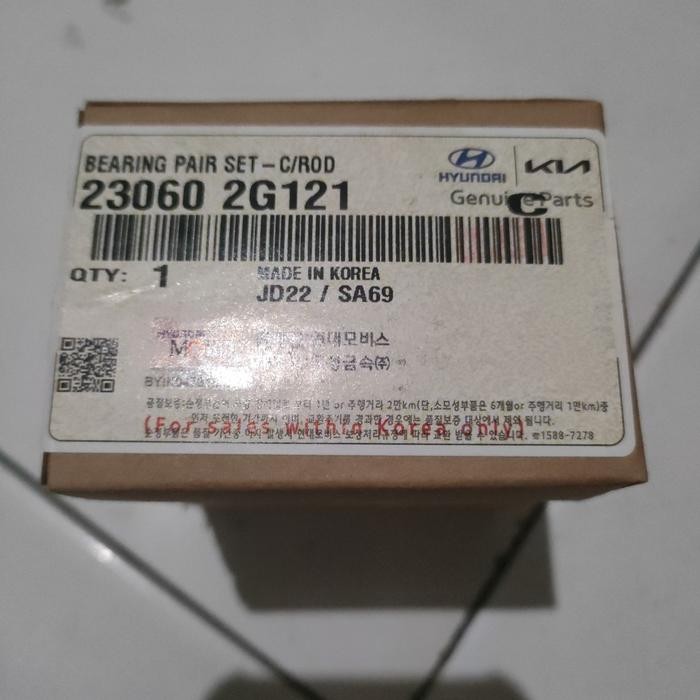 Metal Jalan Hyundai H1 Bensin Ukuran Std Mobis 1Pc