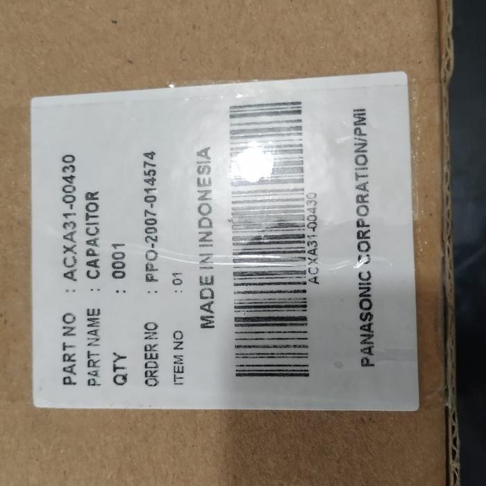 Kapasitor AC Split Panasonic 20 uf + 2 uf