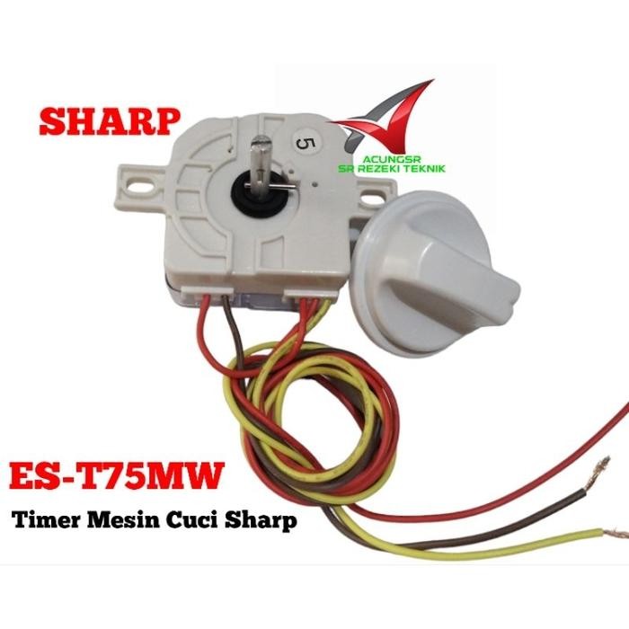 AP77 Timer Mesin Cuci Sharp ES-T75MW / Timer + Knop