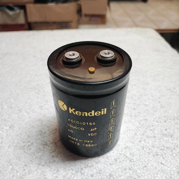 Condensator Elco KENDEIL 150000uF 40VDC Made in Italy