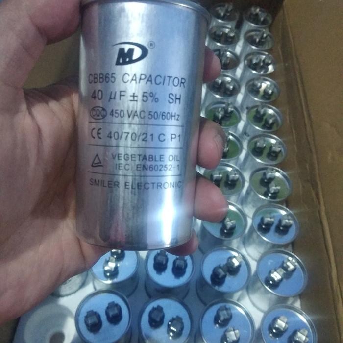 Kapasitor 450VAC 40uf Capacitor CBB65