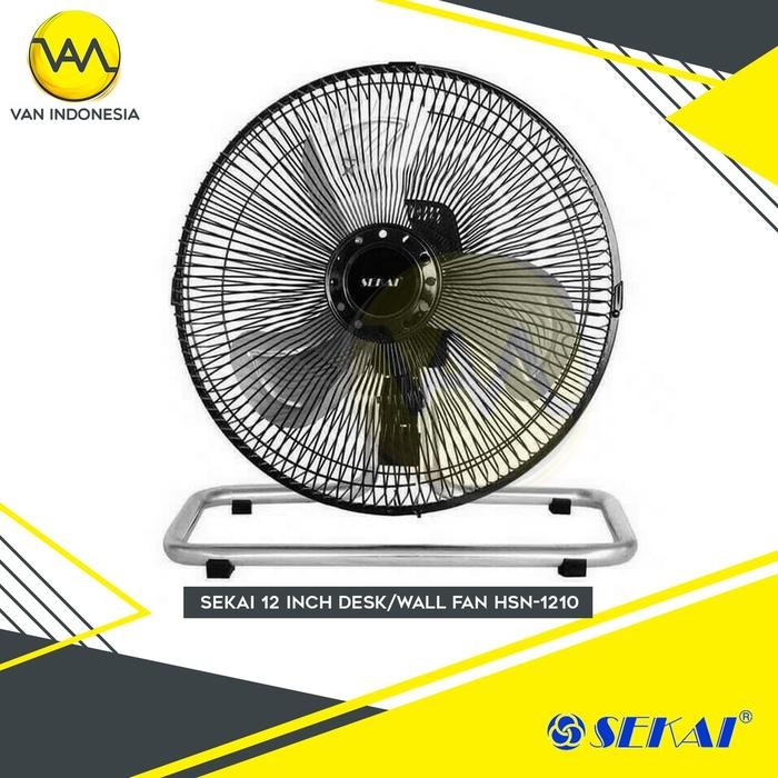 Kipas Angin Duduk 12 inch / Sekai Metal HIGH VELOCITY FAN
