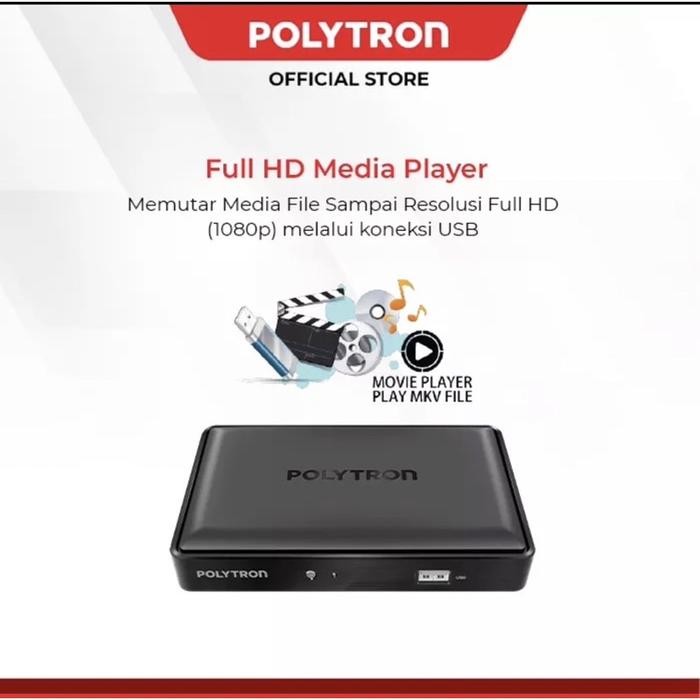 Set Top Box Digital DVB stb Polytron- T2 PDV 620T2
