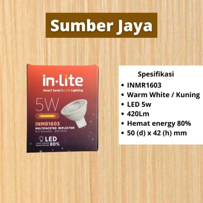 LAMPU LED LIGHTING IN-LITE 5 WATT