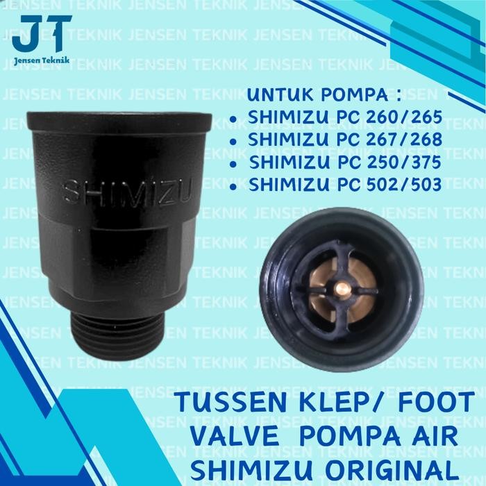 tusen klep / foot Valve pompa air Shimizu PC 260/267/268/375/503