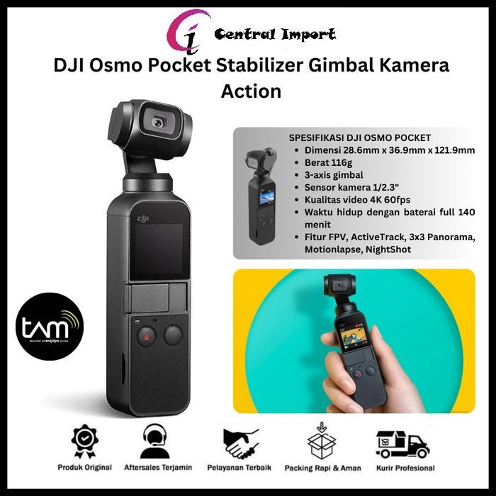 Dji Osmo Pocket Stabilizer Gimbal Kamera Action - Dji Osmo Pocket Gimbal Kamera Original