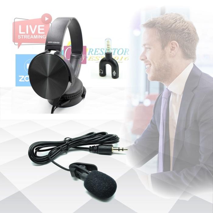 PAKET SMULE microphone clip on soundcard v8 Plus free