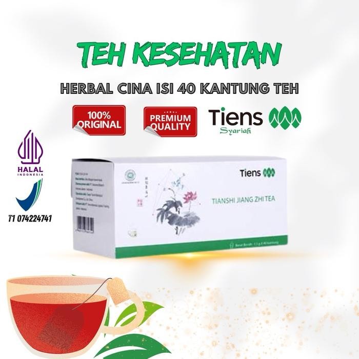 

TIANSHI JIANG ZHI TEA - Teh Herbal China Tcm Tiens Minuman